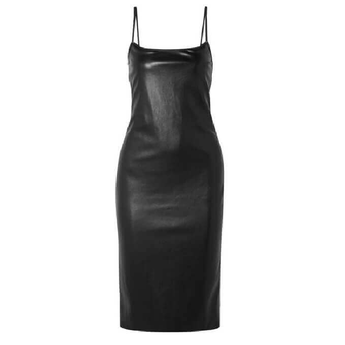 Leather Dresses Designs #DRW022