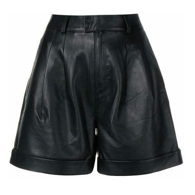 Leather Shorts Designs #SHM019