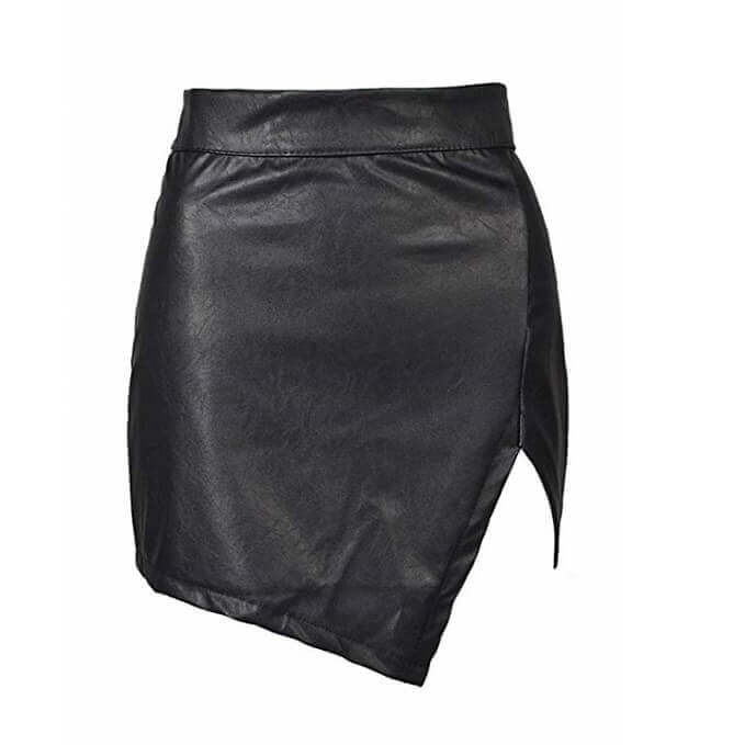 Leather Skirts Designs #SKW013