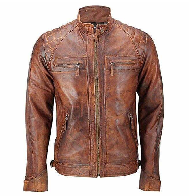Men Leather Jackets Designs #JAM010