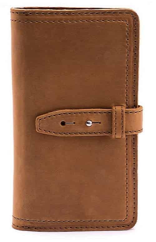 Leather Coat Wallet Design #WCT025