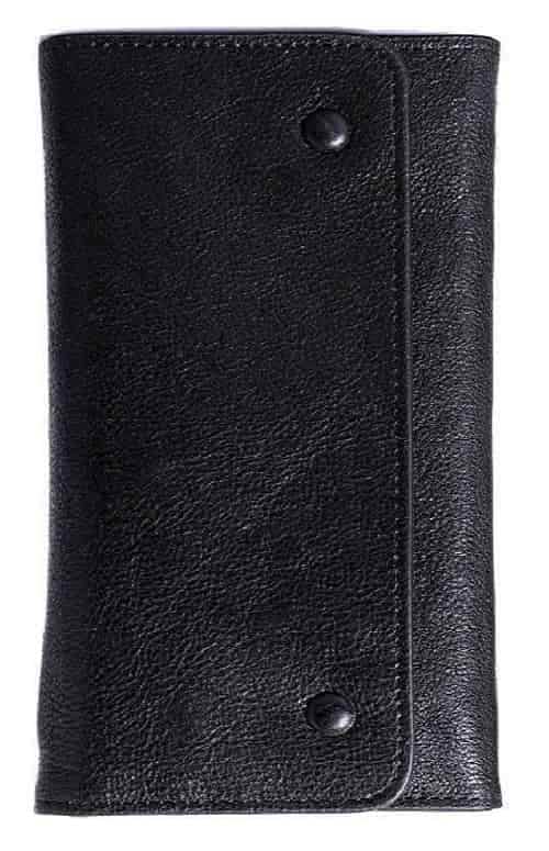 Leather Coat Wallet Design #WCT027