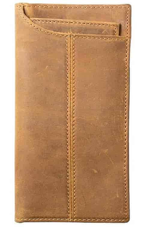Leather Coat Wallet Design #WCT028